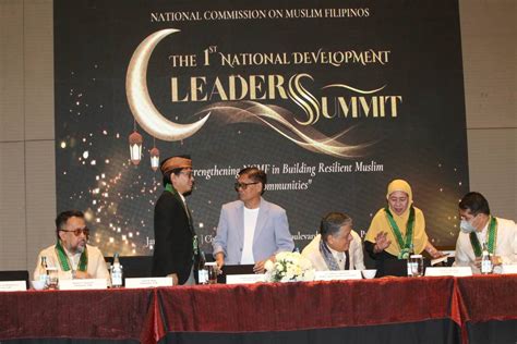 1st National Commission on Muslim Filipinos (NCMF) .